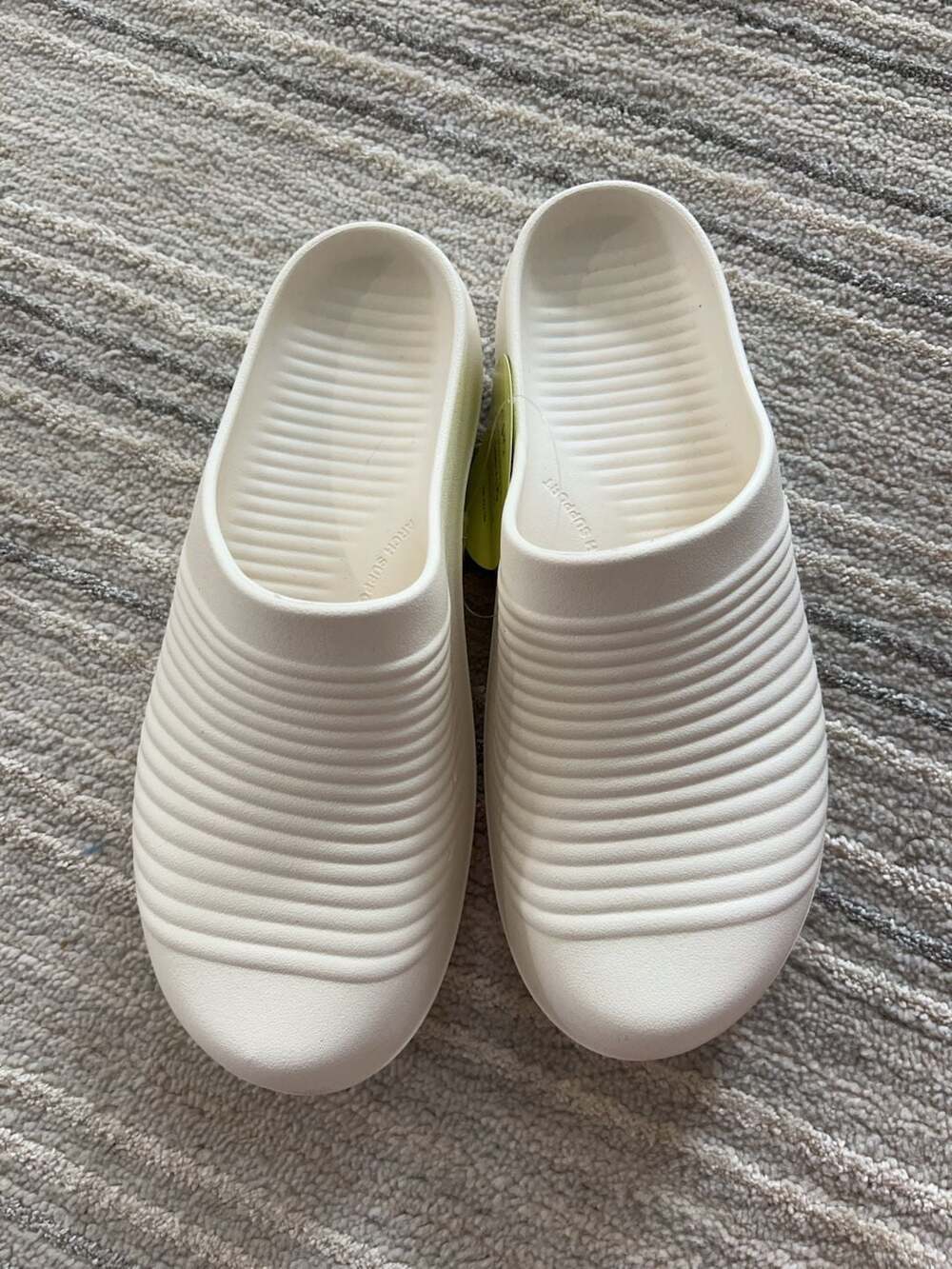 Ryka Arch Support Clog Slides White Size 12-12.5